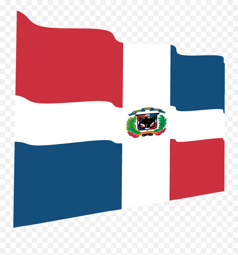 Dominican Republic Wavy Flag Clipart - Vertical Emoji,Dominican Flag Emoji