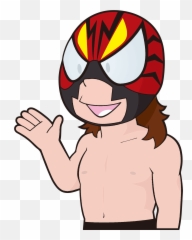 Professional Wrestlers Mask Clipart Emoji,Sumo Wrestler Emoji