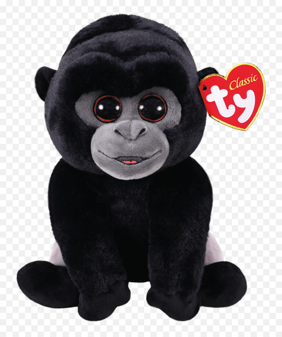 Pin On Plushies - Beanie Boo Gorilla Bo Emoji,Gorilla Emoji