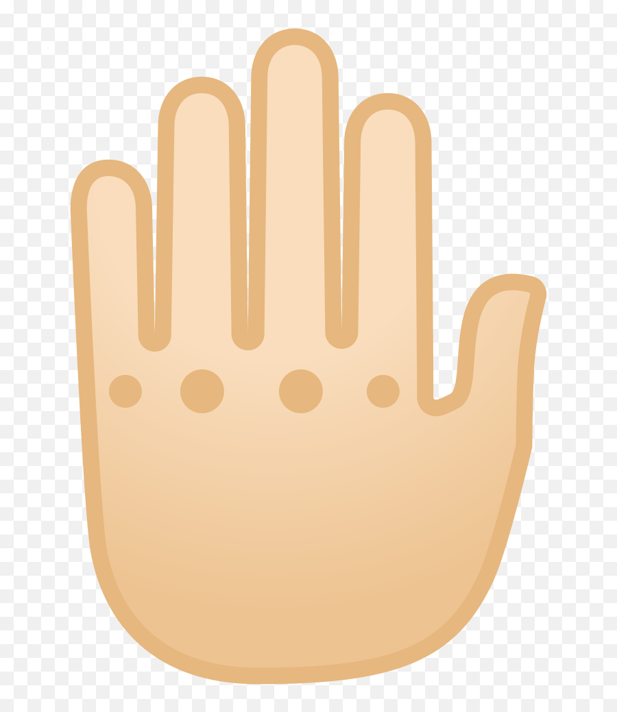 Hand Light Skin Tone Icon - Sign Language Emoji,Back Of Hand Emoji