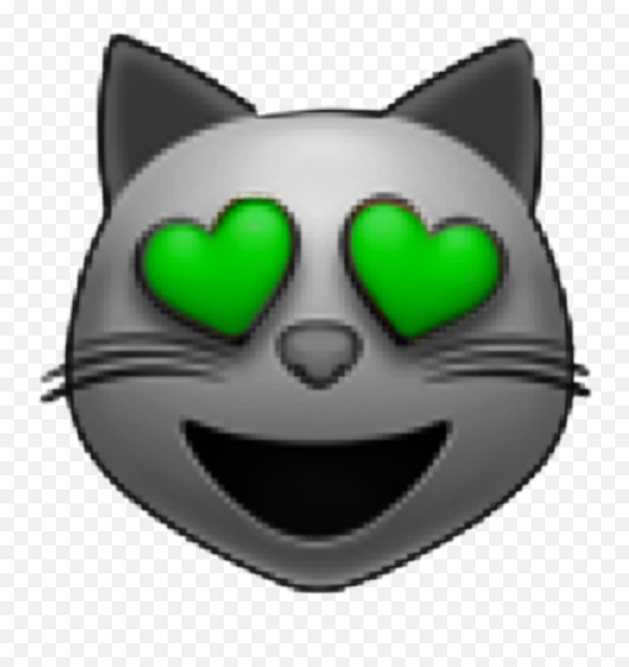 Catemoji Cat Hearteye Sticker - Happy,Kitty Emoticon Text