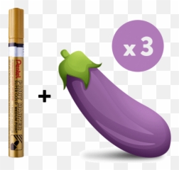 Lets You Send A Message On An Eggplant - Portable Network Graphics Emoji,What Does An Eggplant Emoji Mean