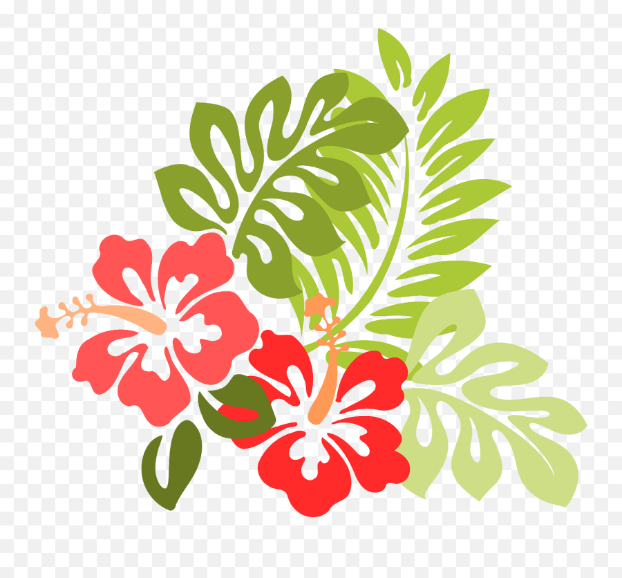 Hawaiian Clipart Tropical Bird Hawaiian Tropical Bird - Lilo And Stitch Flowers Emoji,Flipping The Bird Emoji