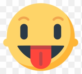 Face With Tongue Emoji - Faccina Con La Lingua Di Fuori,Emoji Sacando La Lengua