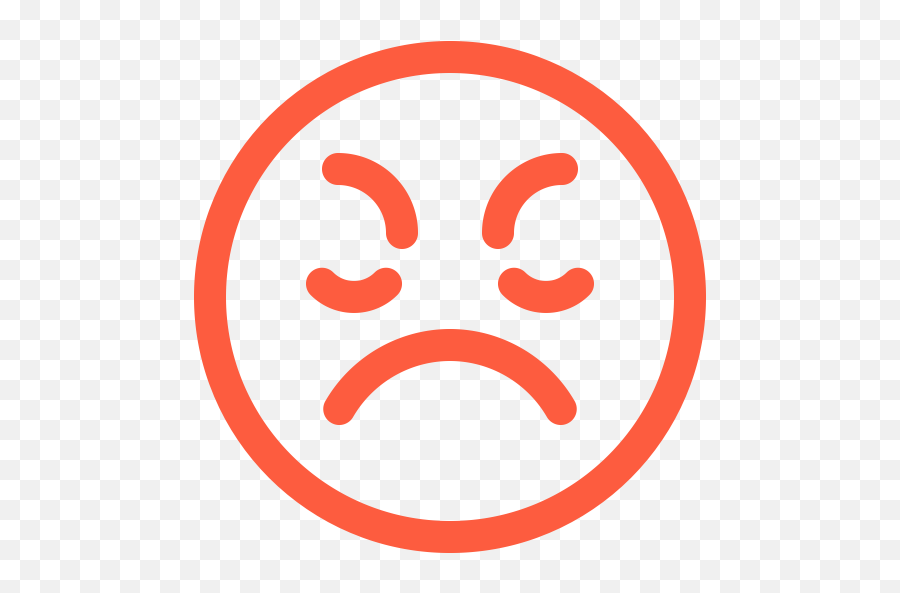 Anger Angry Emoji Emotion Face - Angel Tube Station,Fury Emotion