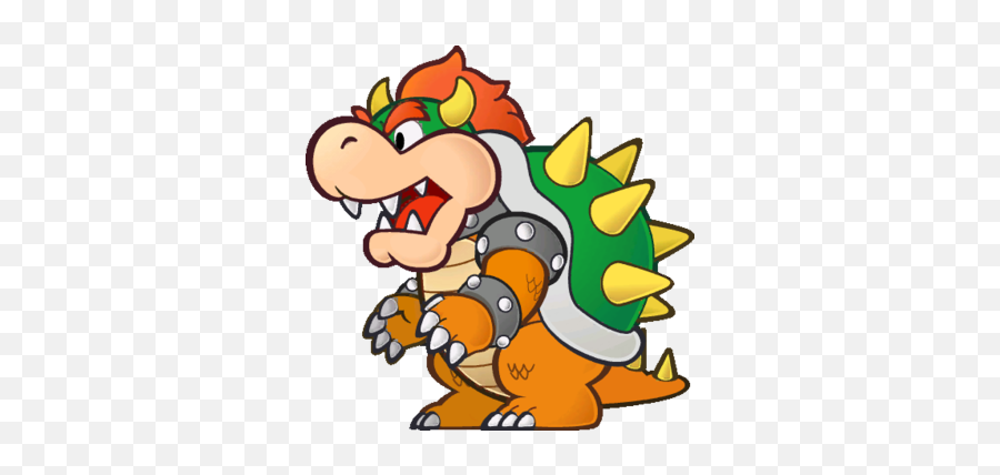 Super Paper Mario Characters - Tv Tropes Bowser Icon Emoji,Japanese Bleh Emoticon