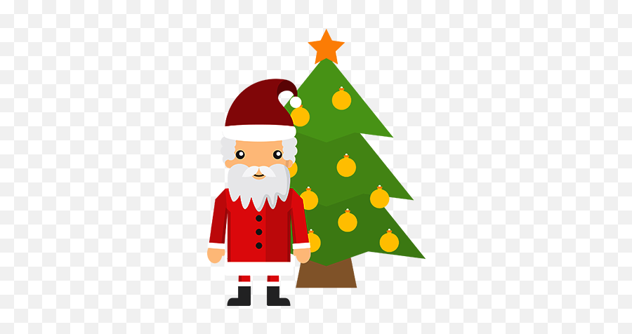 Christmas Holiday 3d Emoji Messages - Santa Claus,Christmas Tree Emoji