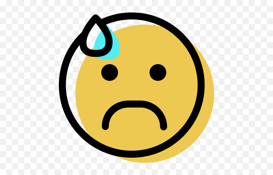 Nervous 1 Emoticon Emo Free Icon Of - Nervous Emotion Emoji,Nervous Emoji