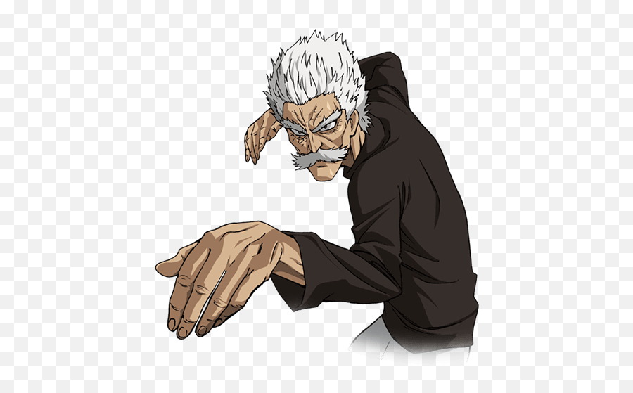 One - One Punch Man Silver Fang Png Emoji,One Punch Man Is The Esper Powers Based On Emotion