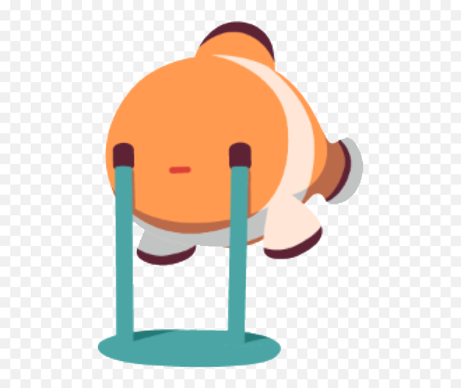 Sad Clownfish Fish Cute Cuteanimal - Sad Fish Cartoon Png Emoji,Clowfish Emoji