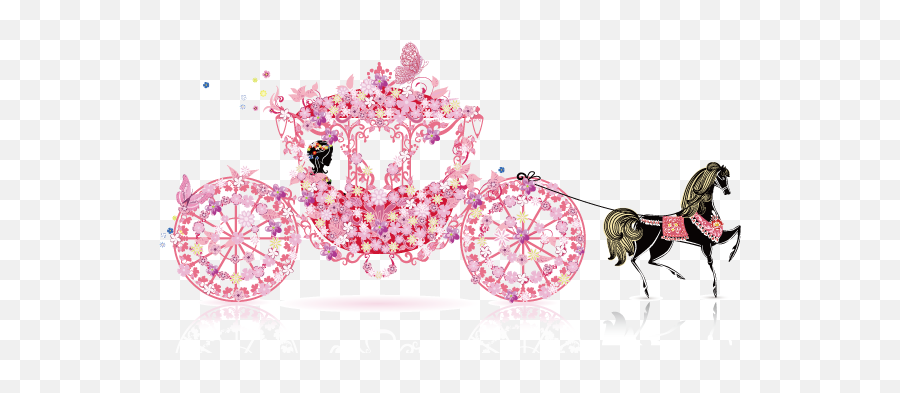 Download Weddingcarriagewedding Cinderella Carriage - Liyahs Pixie Dust Place Emoji,Buggy Eyes Emoticon