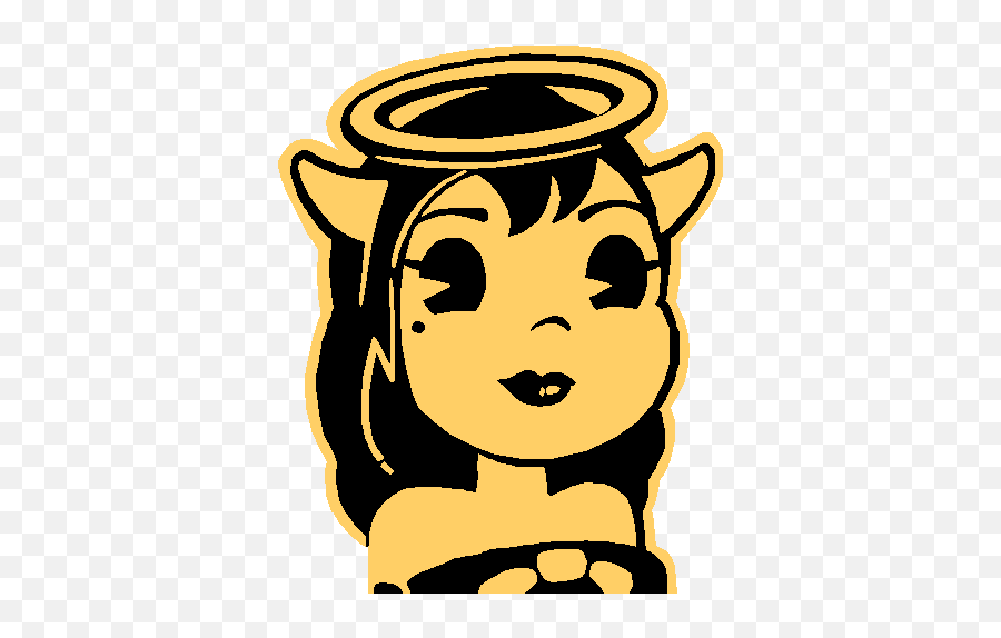 Batim - Alice Angel Emoji,Alice Angel Emoticon