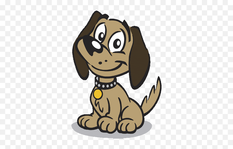 Cartoon Dog - Cartoon Dog Transparent Emoji,Cartoon Dog Emotions Chart