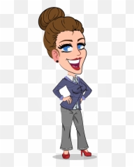 Simple Style Cartoon Of A Corporate - Bun Emoji,Reading Animation Emotions Easier