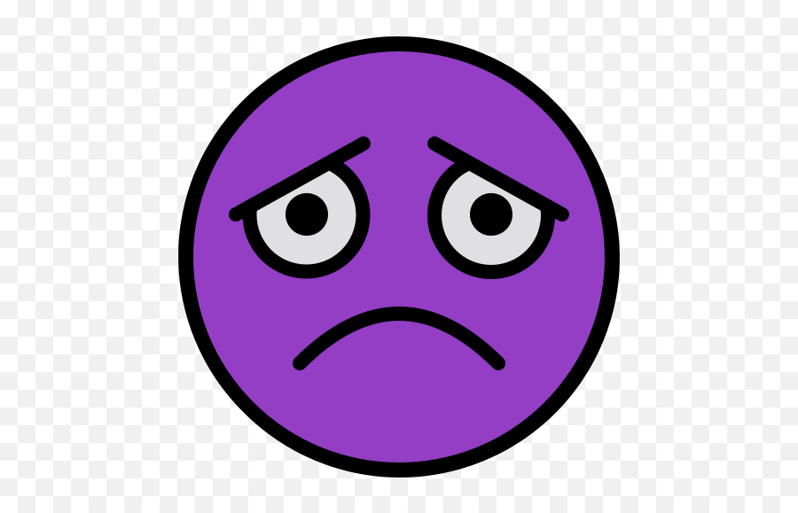 Emoji - Free Social Media Icons Dot,Emoji Purple Devi.
