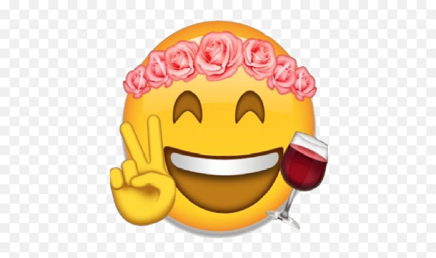 Pin - Wine Glass Emoji,Color Emoticon For Youtube