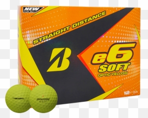 Bridgestone E6 Soft Yellow Golf Balls - Bridgestone E6 Soft Golf Balls Emoji,Golf Club Emojis Headcovers