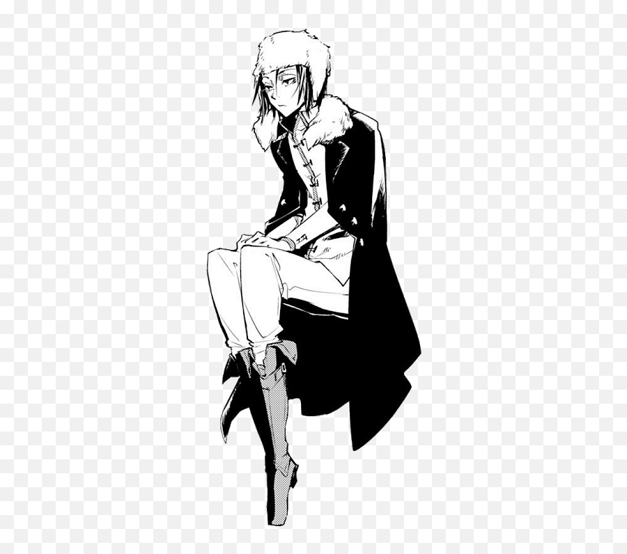 Childe Left Handed And Why Is He Qiqi - Fyodor Dostoyevsky Bsd Transparent Emoji,Thousand Yard Stare Emotion