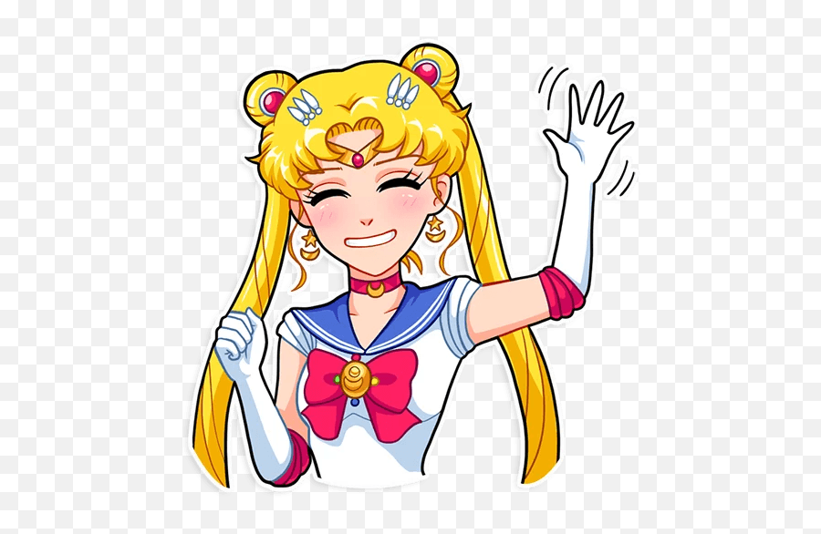 Sailor Moon - Telegram Sticker Emoji,Stickers Telegram Emoji Lollipop