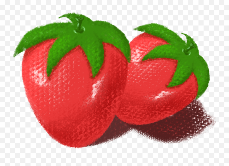 Strawberry Hand Drawn Cute Cartoon Png And Psd - Strawberry Emoji,Emojis Psd