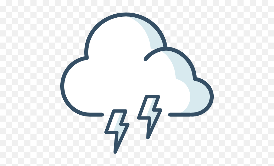 Ícone Nuvem O Tempo A Tempestade Electrica Relampago Emoji,Relampago Emoticon