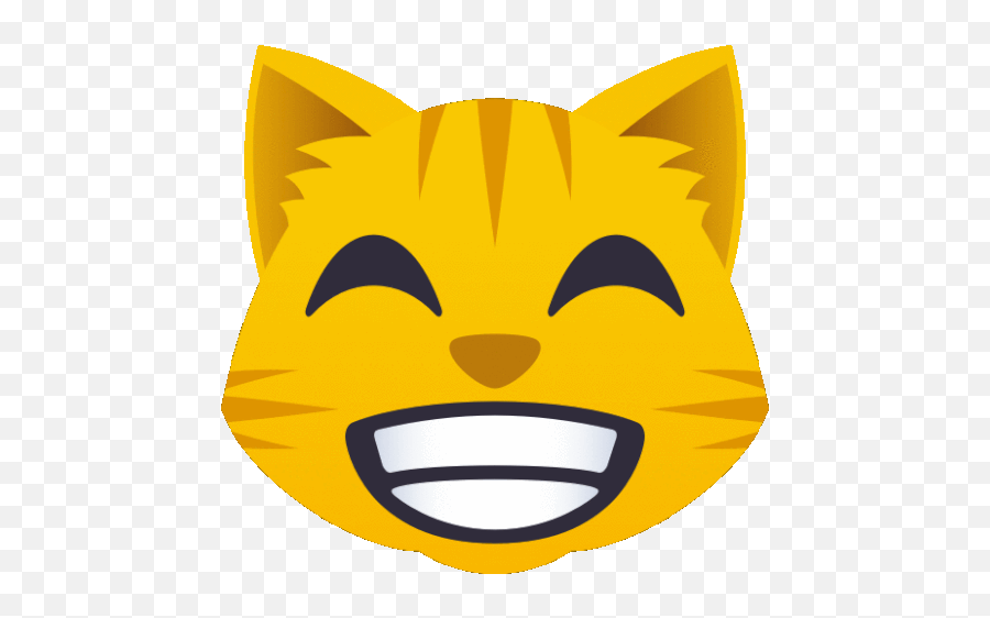 Grinning Cat Gif - Gif Emoji,Smirking Cat Emoji