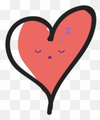 Sleeping - Girly Emoji,Sleep Emotion