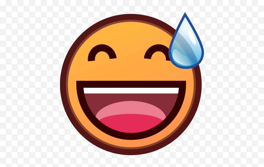 Sweat Emoji Sweat Icon Emojicouk - Emoji,Sweating Emoji