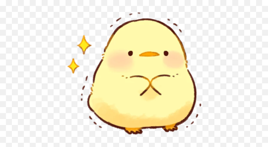 Telegram Sticker From Soft And Cute Chick Pack Emoji,Whatsapp Chicken Emoji