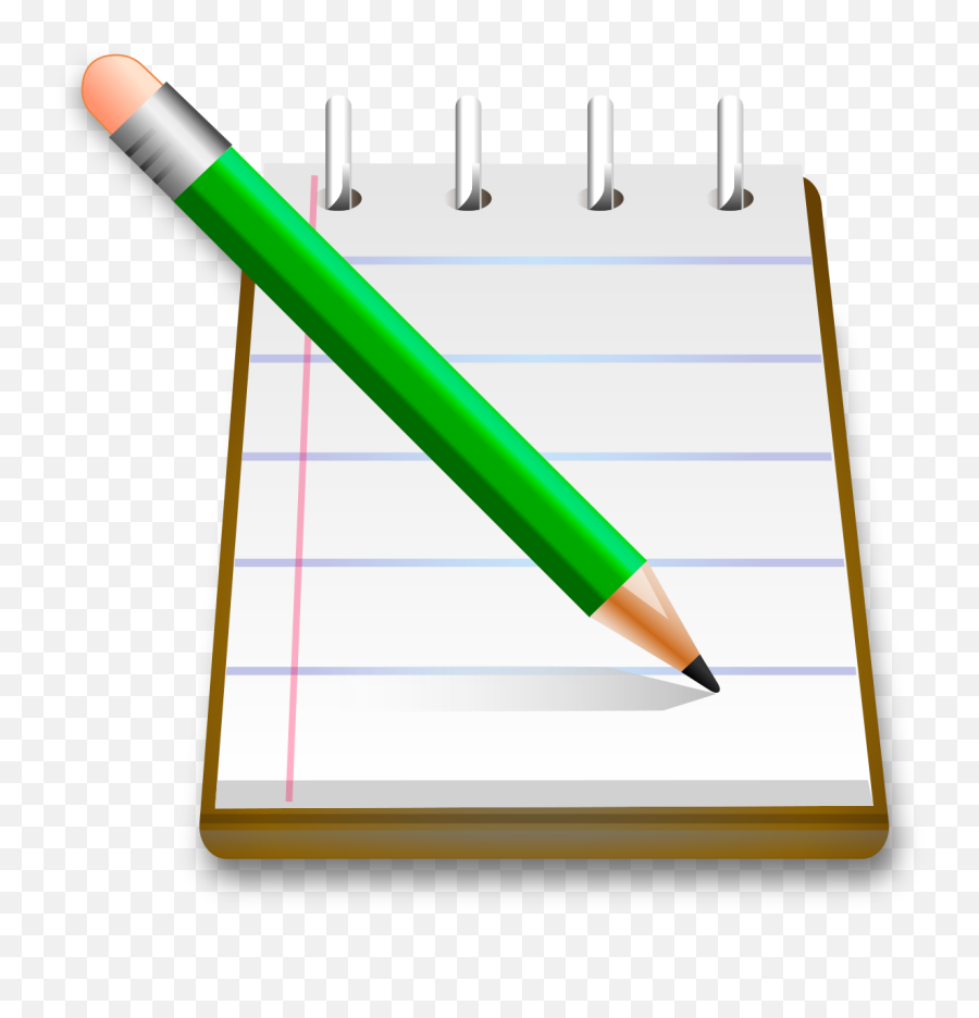 Emoji Clipart Pencil Emoji Pencil - Notebook And Pencil Clipart,Crystal Emoji