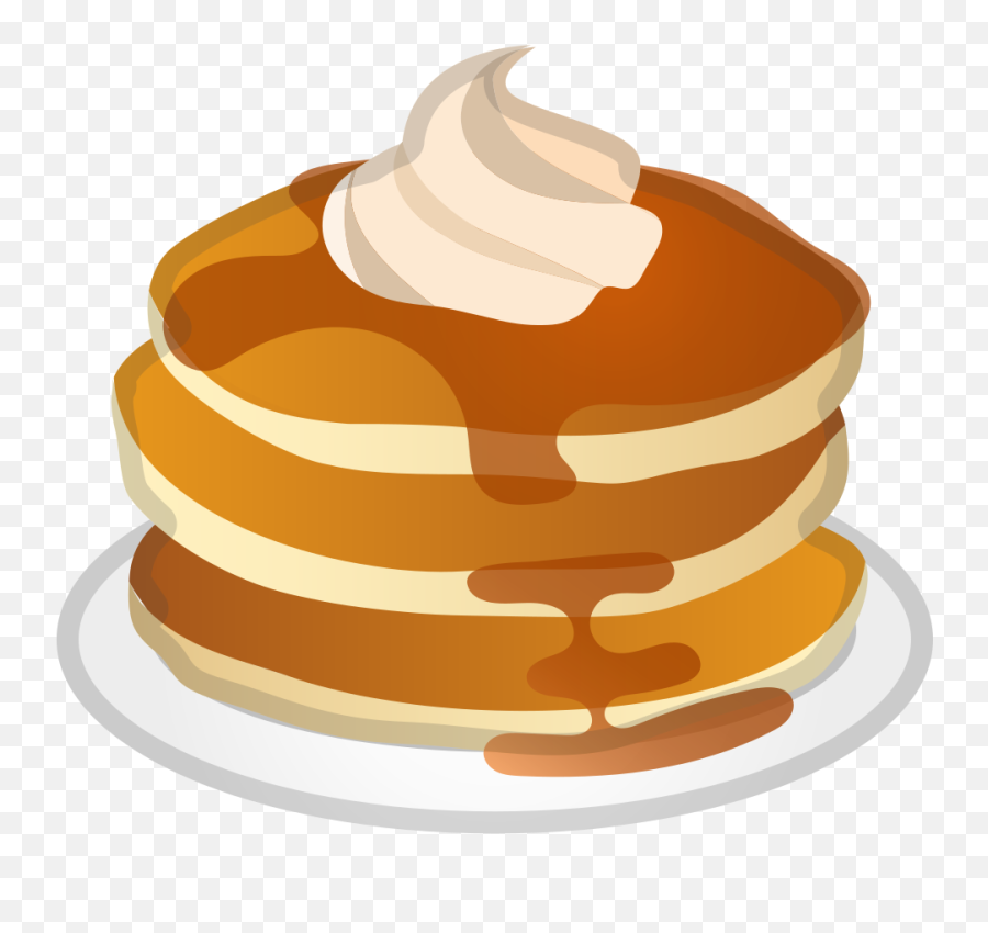Download Hd Transparent Library Pancakes Icon Noto Emoji - Transparent Background Pancake Clipart,Food Emoji