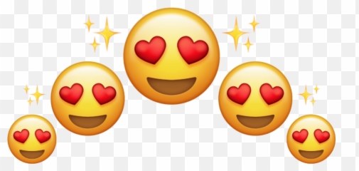 Emoji Crown Corona Corazones Sticker - Happy,Emoji De Corona