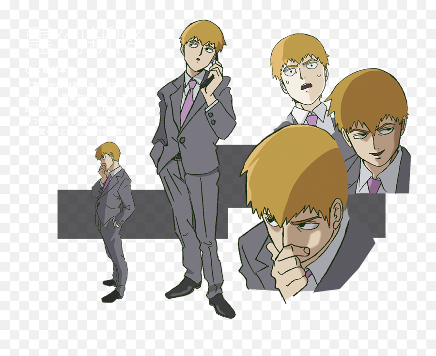 Respect Reigen Arataka Psycho 100 - Mob Psycho 100 Reigen Reference Emoji,Mob Psycho 100 All Emotions