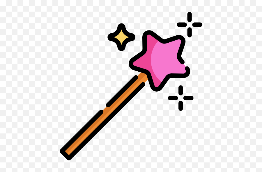 Magic Wand Free Vector Icons Designed - Girly Emoji,Magic Wand Emoji Android