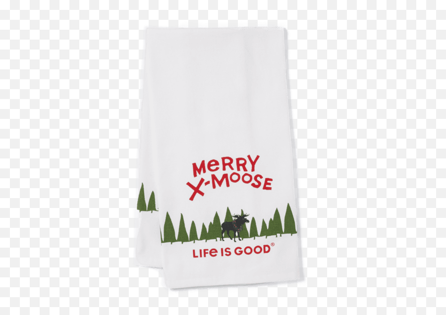 Sale Merry X - Moose Holiday Helper Dish Towel Set Life Is Emoji,Emoji Beach Towels