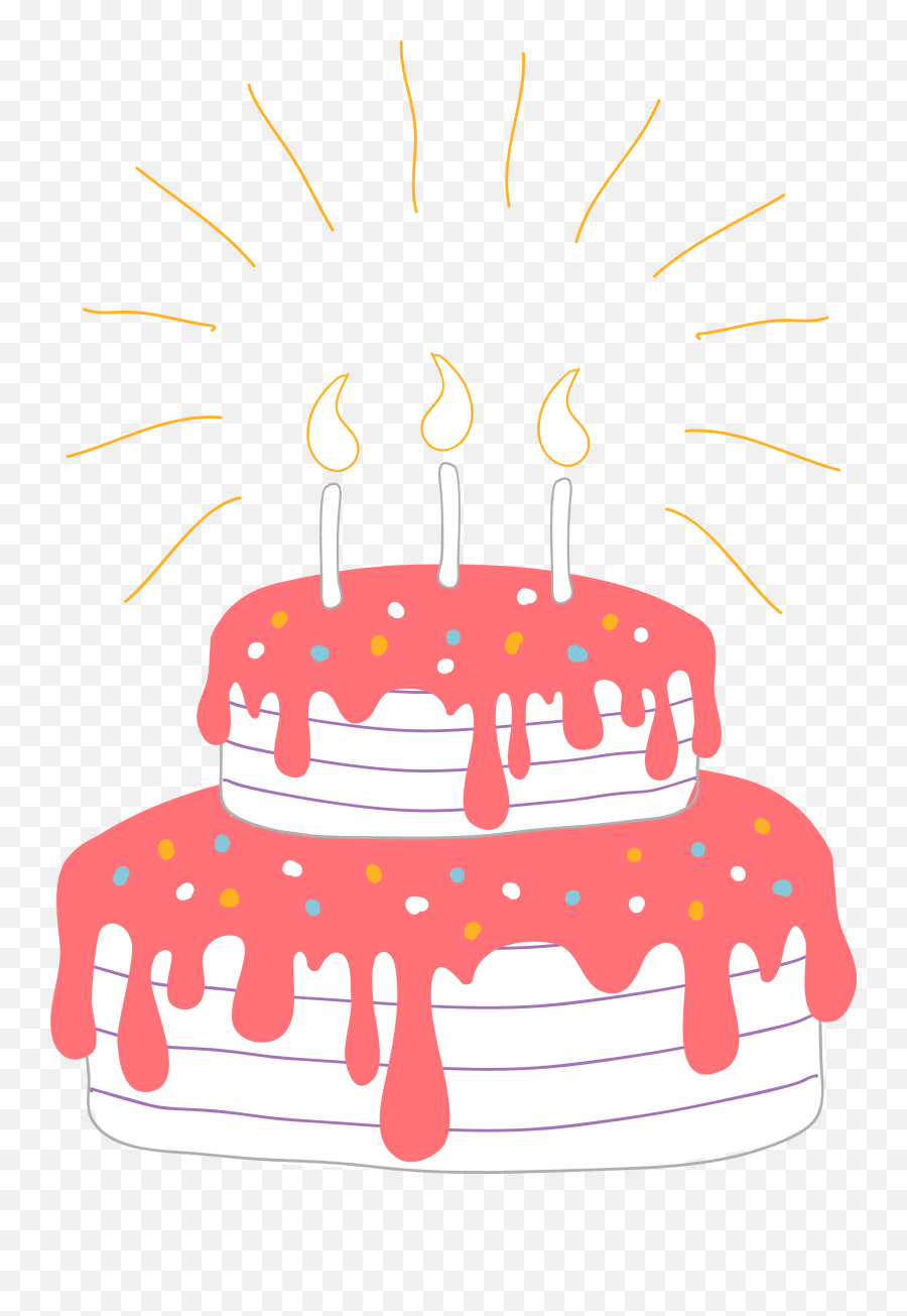 Birthday Cake Clip Art Image - Png Download 36265099 Png Emoji,Birthday Cake Emojis