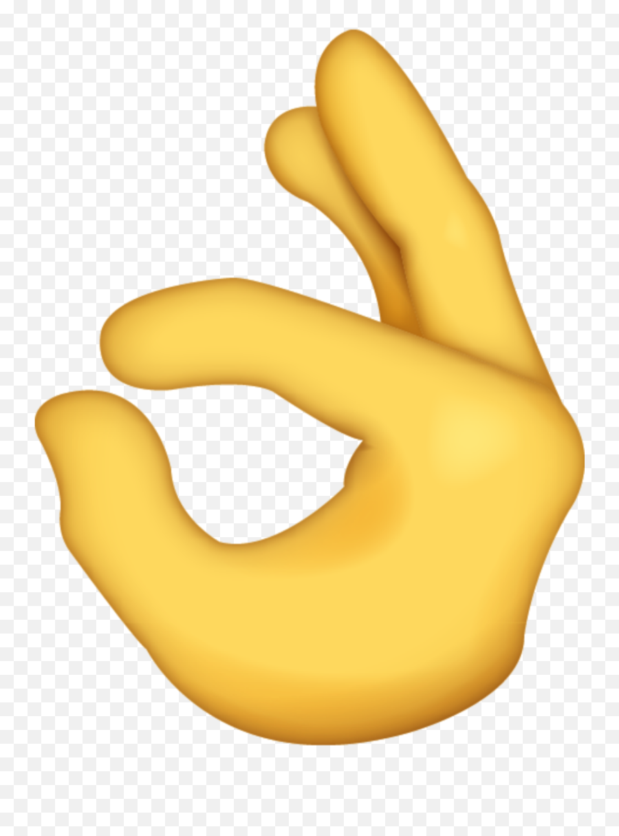 Ok Hand Emoji Transparent,Hand Emoji
