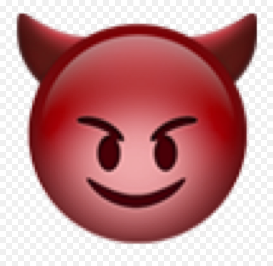 Devil Emojie Emoji Sticker - Purple Devil Emoji Png,Stranger Things Emoji