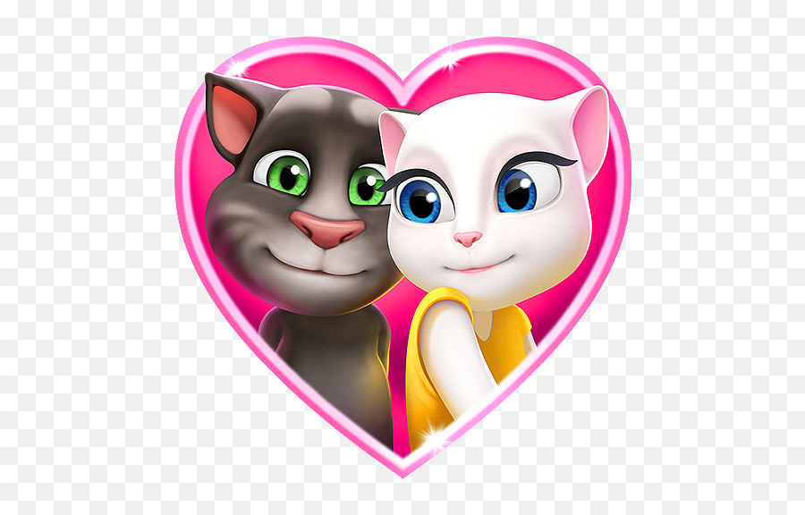 My Talking Tom - Tom And Angela Png Emoji,Talking Ginger Emoticon