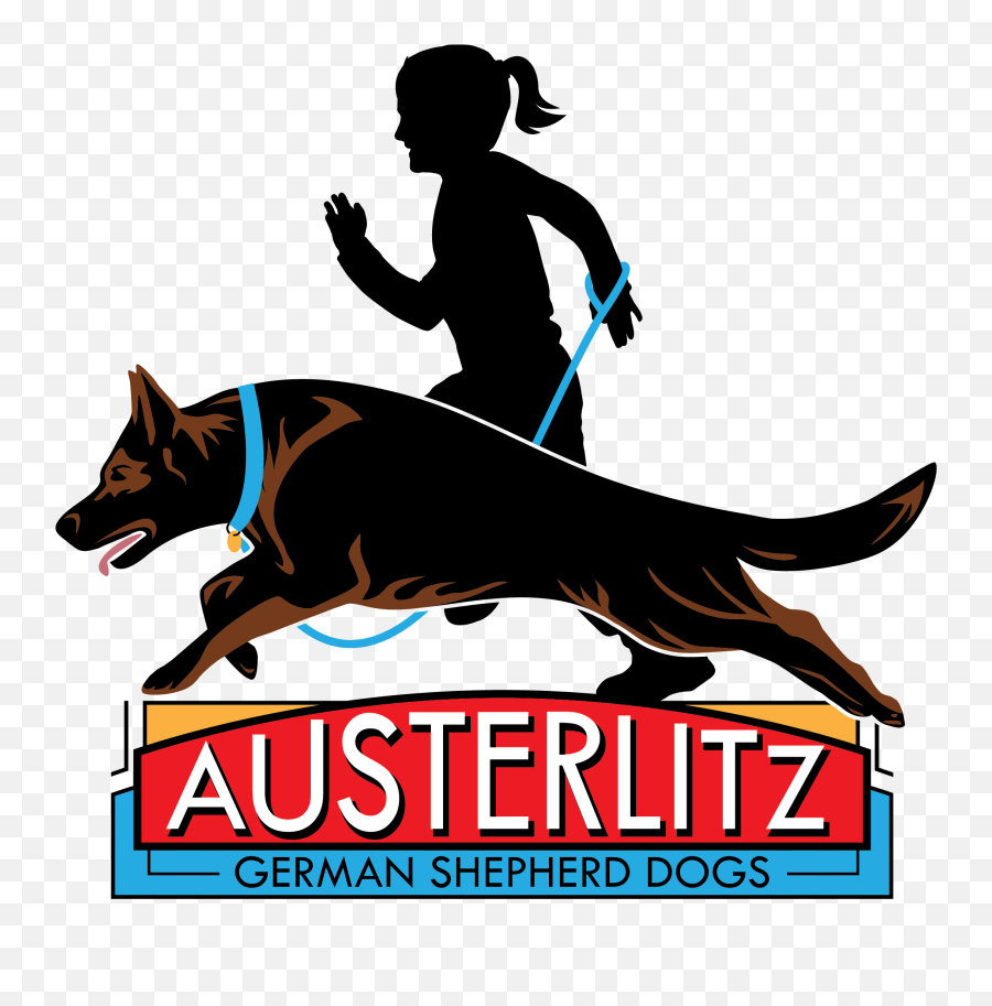Austerlitz German Shepherd Dogs - Cool German Shepherd Logo Design Emoji,How To Tell German Shepherds Emotions By Their Ears