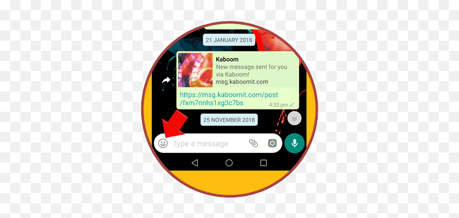 How To Convert A Photo Into Whatsapp Sticker - Msntechblog Hablar Con Un Amigo Emoji,Whatsapp Emoji