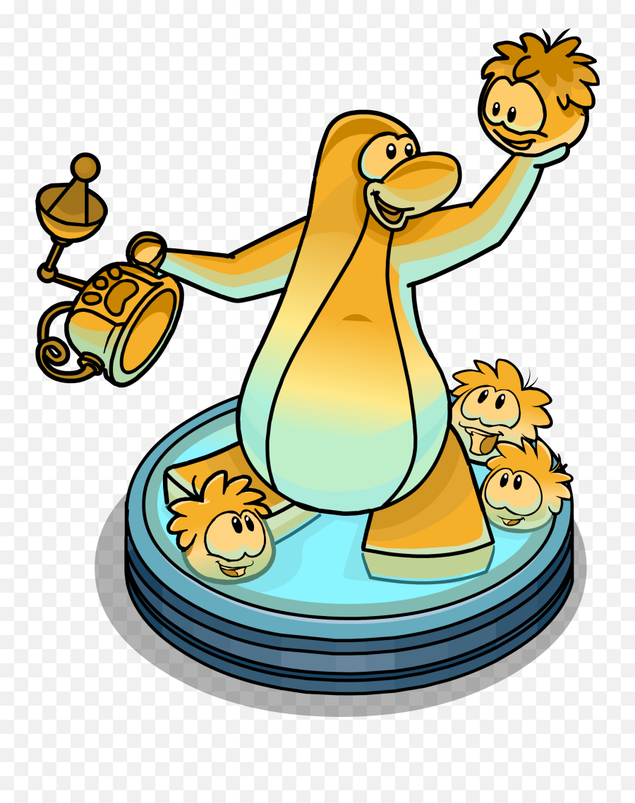 Puffle Freedom Statue Club Penguin Wiki Fandom - Club Penguin Statue Of Liberty Emoji,Twitter Emojis Fist