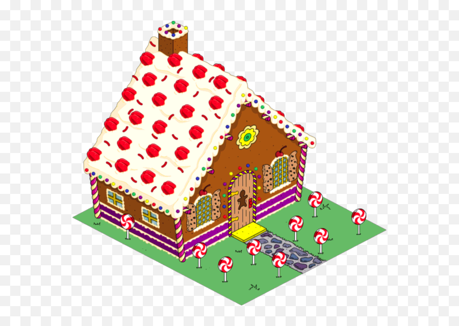 Clipart Houses Gingerbread Man Clipart Houses Gingerbread - Cartoon Ginger Bread House Transparent Png Emoji,Gingerbread Man Templtae Emotions