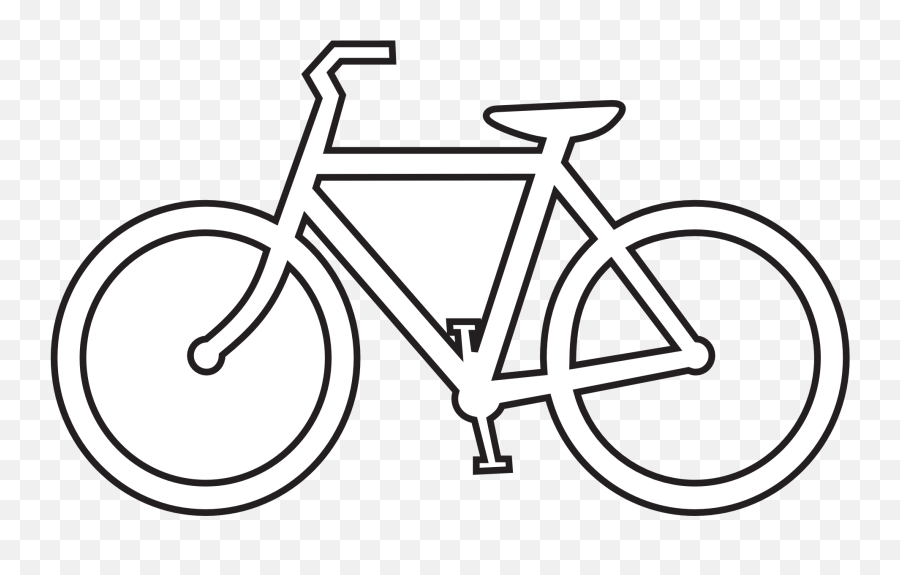 Free Bike Clip Art Black And White Download Free Clip Art - Bike Clipart Black And White Emoji,Biking Emoji