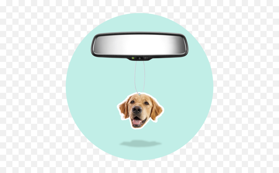 Custom Air Freshener - Collar Emoji,Happy Birthday Emoticons With Labrador Retriever