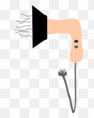 Hair Dryer Clipart Png Images - Gif Hair Dryer Clipart Emoji,Emoticon Hair Dryer