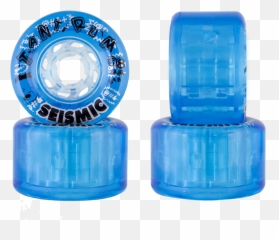 Seismic Crybaby 84a Longboard Wheels Opaque Blue Elixer 62mm - Synthetic Rubber Emoji,Six Emotions Wheel