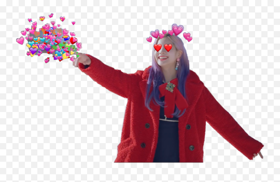 Heart Emoji Meme Twice - Transparent Twice Meme,Twice Emojis