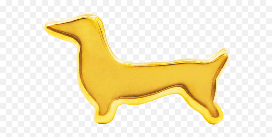 Junipurr Gold Weiner Dog - Animal Figure Emoji,Get Better Dachshund Emoticon