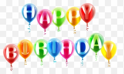 Happy Birthday Balloons Png Clipart - Happy Birthday Balloon Birthday Png Emoji,Wahoo Emoticons
